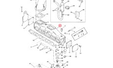 ORIGINALVERTEILER MERCRUISER 3.0 LX 860235A03Colector de escape para Mercruiser 3.0L y 3.0LX
Incluye junta de colector y 5 torni