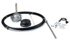 KIT TIMONERIA 3000 SS.  12 PIES 3,65 MCompuesto por 1 caja operadora, 1 cable de dirección fabricado en acero inox según medidas