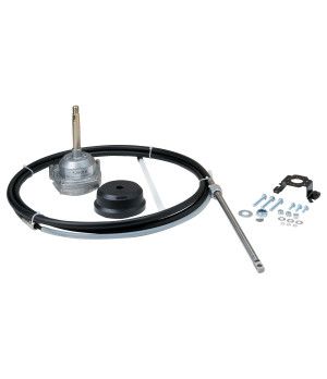 SS STEERING SYSTEM 3000 - 17'Compuesto por 1 caja operadora, 1 cable de dirección fabricado en acero inox según medidas indicada