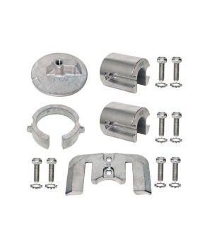KIT ANODOS MERCRUISER BRAVO 1 888758Q01Kit anodos aluminio para colas Mercruiser Bravo I
