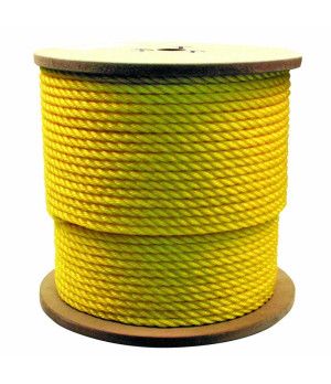 POLY-BRAID-32 COLOR 8MM. YELLOW (150 M)150 m 8 mm 1800 kg