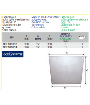 PLACA SOPORTE MOTOR 8 mm