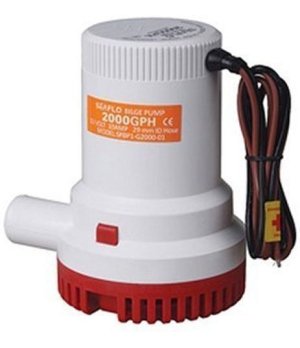 BOMBA SUMERGIBLE 2000GPH 24V