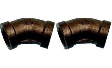 Codo 45º H-h INOX 3/8" (Pack 2) GS30560 nautico