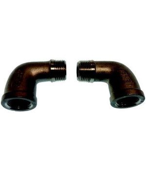 CODO 90º M-H  INOX   1/2 (Pack 2)