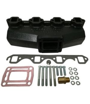 Colector Escape Volvo OMC V8 3852347 BAOMC1-3852347 - vista detalle