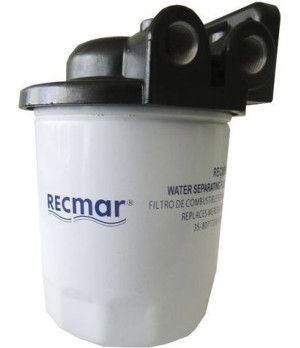 KIT FILTRO GASOLINA 1/4" ALUMINIO ROSCA 10micras