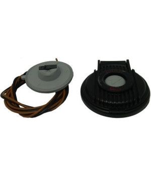Pulsador Pie Down 900D Ancla Negro QU900/DB