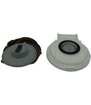 PULSADOR DE PIE DOWN 900D BLANCO