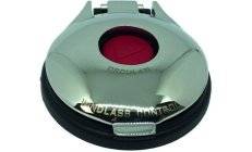 INTERRUPTOR PIE INOX ROJO