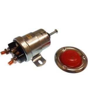 INTERRUPTOR DE PIE MOLINETE 12V ROJO