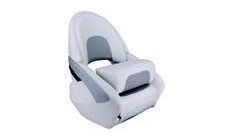 ASIENTO PIEL BLANCO/GRIS