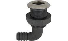 PASACASCOS NYLON/INOX 90º  1-1/2"