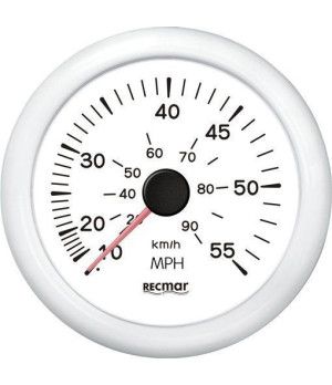 RELOJ CUENTAMILLAS 0/55 MPH BLANCO