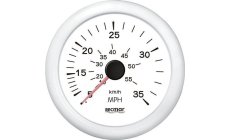 RELOJ CUENTAMILLAS 0/35 MPH BLANCO