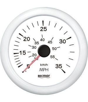 Reloj Cuentamillas 0/35 Mph Blanco KY18304 nautico