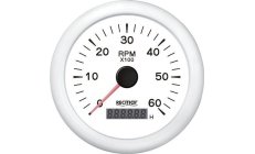 CUENTAVUELTAS 1.0/10.0 - 0/6000 rpm BLAN