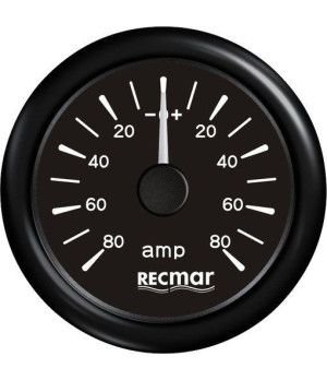 AMPERIMETRO ±80A NEGRO