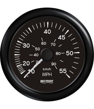 RELOJ CUENTAMILLAS 0/55 MPH NEGRO