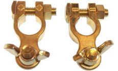 TERMINALES BATERIA - Bronce