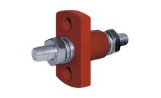 Conexion Pasamamparos 250A Rojo BS2204 nautico