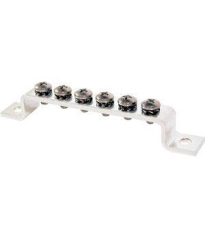 PLACA CONEXIONES   6x8/32Conector para masa. Barra de cobre estañado.