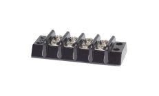 TERMINAL BLOCK. IND 4 CIR 30ABase de nylon. Barra de cobre estañado.