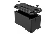 4D BATTERY BOX BLACKFabricadas en polietileno de baja densidad. Resistente al impacto en temperaturas de hasta -40ºC. Sistema de