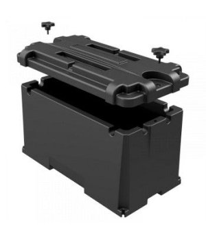 CAJA BATERIA G-4DFabricadas en polietileno de baja densidad. Resistente al impacto en temperaturas de hasta -40ºC. Sistema de fi