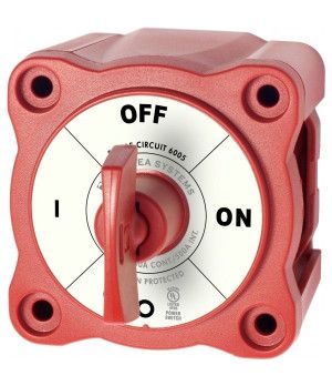MINI INT.BATERIA C/LLAVEInterruptor de batería de pequeñas dimensiones. Puede montarse empotrado o en superficie. Cuerpo de lexa