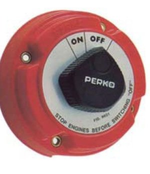 BATTERY SWITCH PK 1BInterruptor principal de baterías. Cuerpo de plástico de alta resistencia, contactos de cobre y terminales d