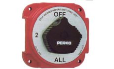 BATTERY SWITCH PK 380APara 2 ó más grupos de baterías. Cuerpo de policarbonato reforzado de alta resistencia, contactos de cobre