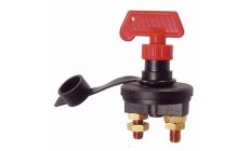 STACCABATTERIA 500 A.Interruptor de circuito principal. Cuerpo de plástico y maneta extraíble.