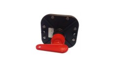 DISCONNECTOR BATTERY BIPOLAR 120A/BLACKBipolar. Cuerpo de plástico negro. Contactos de cobre. Maneta de plástico extraíble.