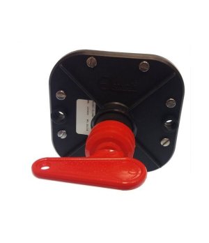 Desconectador Bateria Bipolar 120A Negro QUS12NB - vista detalle nautico