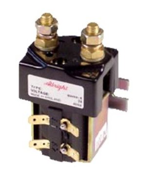 SINGLE CONTACTOR 1 POLE 24V 100AContactor simple 1 polo para USOS CORTOS o INTERMITENTES, para motores de arranque, molinetes, e