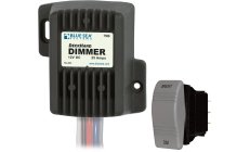 DIMMER DECKHAND 25A 12VControl de voltaje contínuo para areas de luces LEDs, incandescentes y halógenas. Retardo de apagado ajus