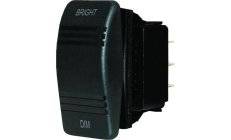 Interruptor Dimmer Contura Negro BS8291 nautico