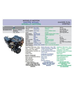 MOTOR REMANUFACTURADO 5.0L V8 COMPLETO