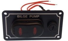 PANEL INTERRUPTOR ACHIQUE HORIZ. 15A
