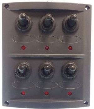 PANEL 6 INTERRUPTORES C/LUZ