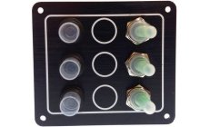 Panel 3 Interruptores - IP65 GS11170 nautico