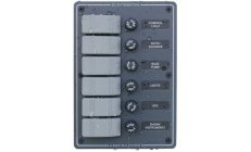 PANEL 6 INTERRUPTORES VERTICAL