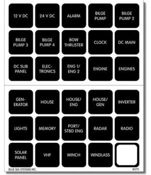 SATZ 30 ETIKETTEN DC SCHWARZ