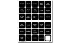 KIT 60 Etiquetas Dc. Negras BS4216 nautico