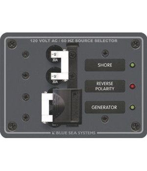 Panel Selector AC 230V-32A BS8161 nautico