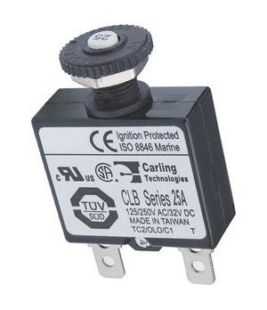 Int. Magnetotermico 25 a BS7058 nautico