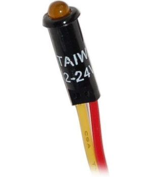 INDICADOR LED 12/24V AMBAR