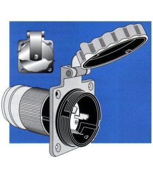 BASE INOX  50A  125V  3C