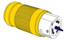 STECKER 63A 220V